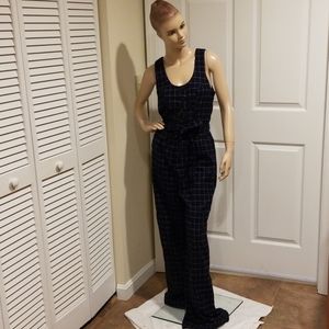 Buttoned Tailored Wide Leg Jumpsuit READ Small